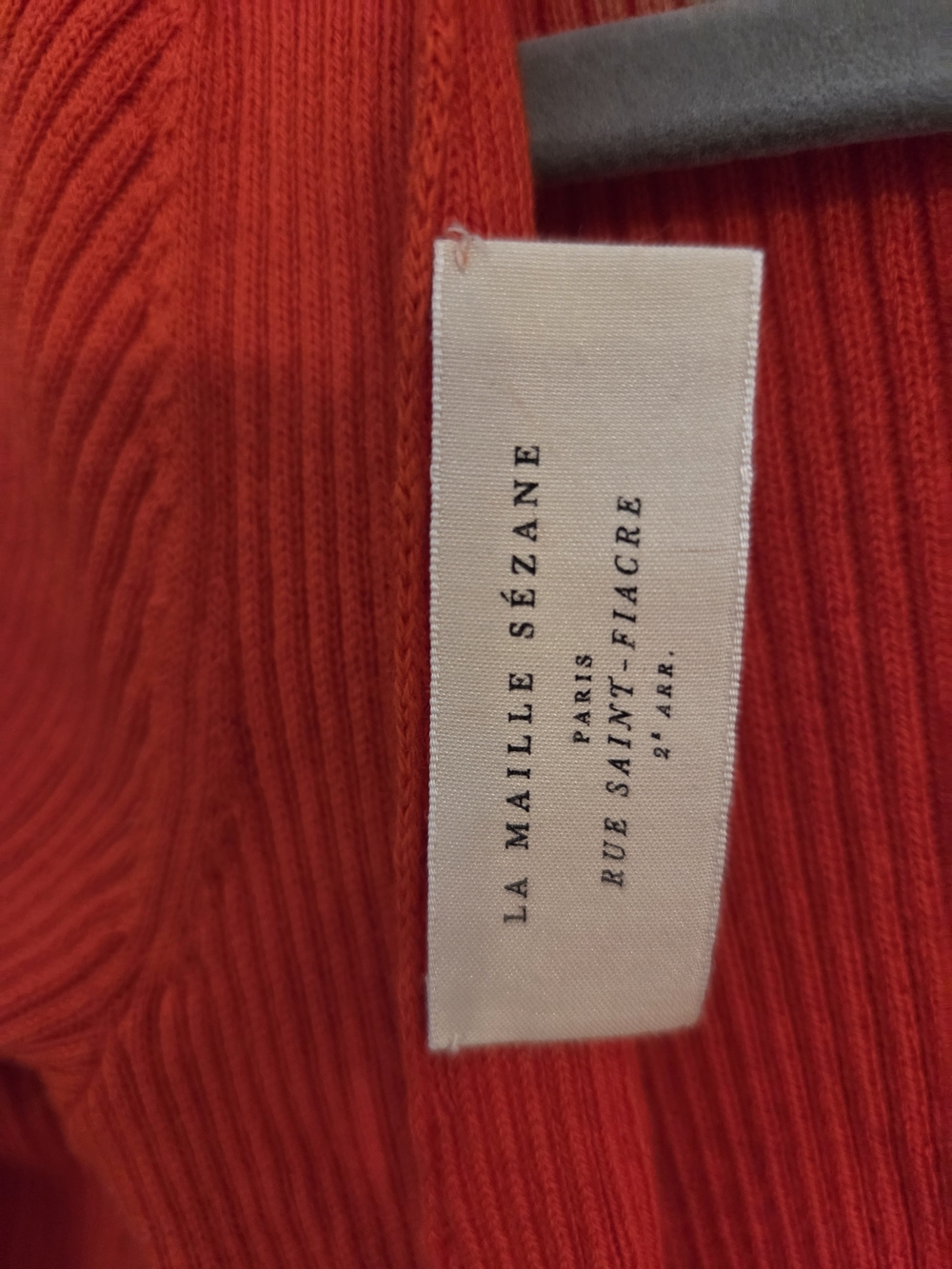 Open-Back Ribbed Sweater Bodysuit - Picture 9 of 10